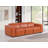 Top Grain Italian Leather Modular Power Triple Reclining Sofa With Power Headrests-109785895