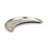 Ecara Gold Accented Silver Metal Catchall Dish-1762406394