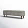 Upholstered Flip Top Storage Bench
