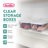 Sterilite 58 Qt Storage Boxes, Clear Plastic Containers w/ Lid, Set of 24, White-132208464-133743263