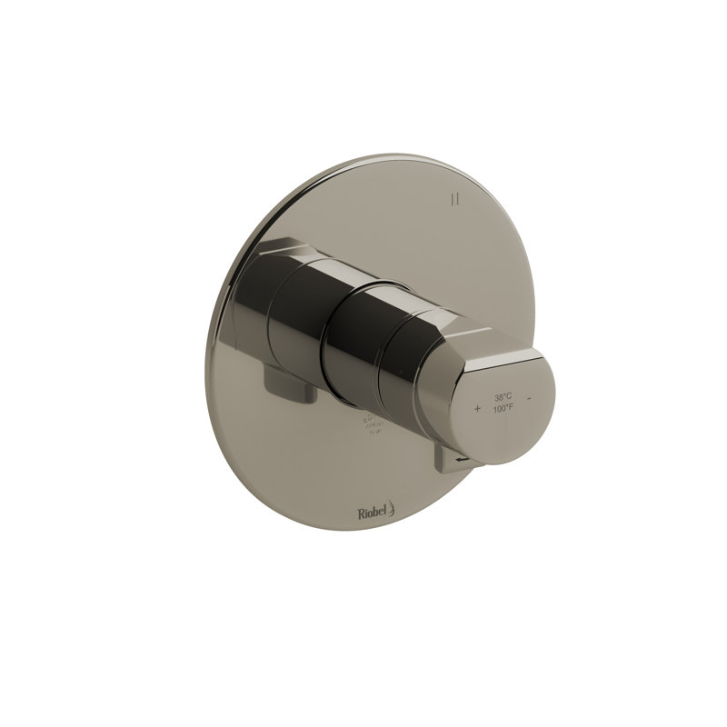Parabole 1/2 "Therm et pression équilibrée avec 5 fonctions, Nickel poli