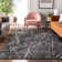 Premium Machine Washable Cerrito Charcoal Rug
