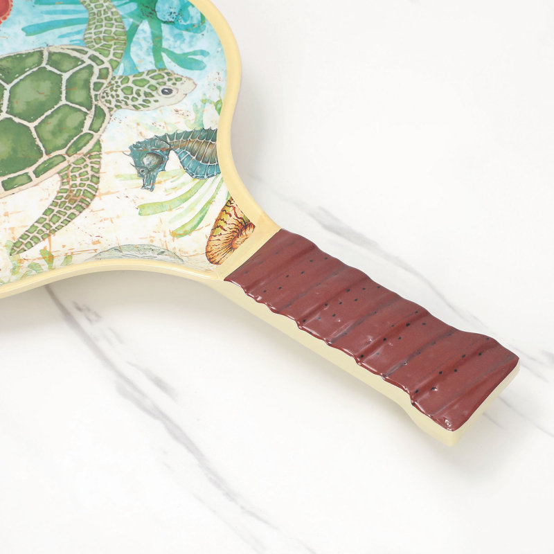 15 3/4" Pickleball Paddle Tray S2, Sea Life
