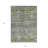 3' X 5' Sage And Gray Floral Washable Indoor Outdoor Area Rug