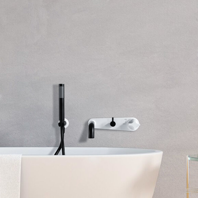 Système de douche mural complet noir mat, douchette à hauteur réglable, jet de douche supérieur de 10 pouces, ensemble de douche à 3 fonctions