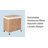 Sustainable Handwoven Lidded Rolling Laundry Sorter Hamper, Water Hyacinth