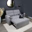 2 Seater Fabric Sofa Bed-1948630014