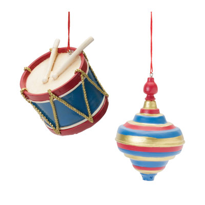 2.25'' Resin Holiday Shaped Ornament