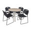 Plateau de table Kee, 4 chaises empilables Zeng-186214768-185473985-185597296