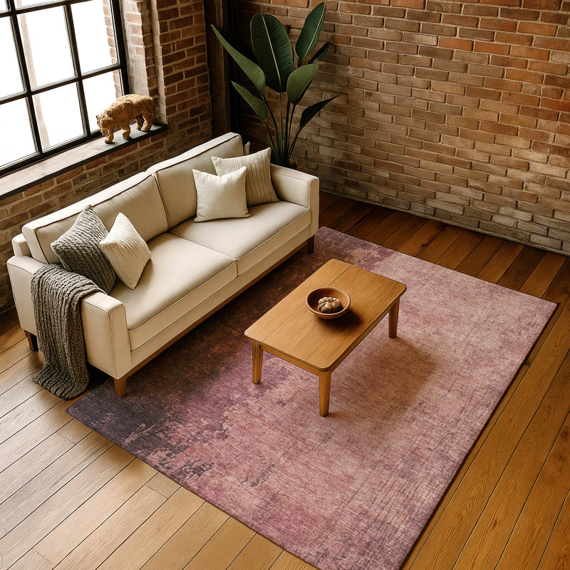 Premium Machine Washable Jakiyra AMF1904 Modern Rug, Rectangle 3' x 5'