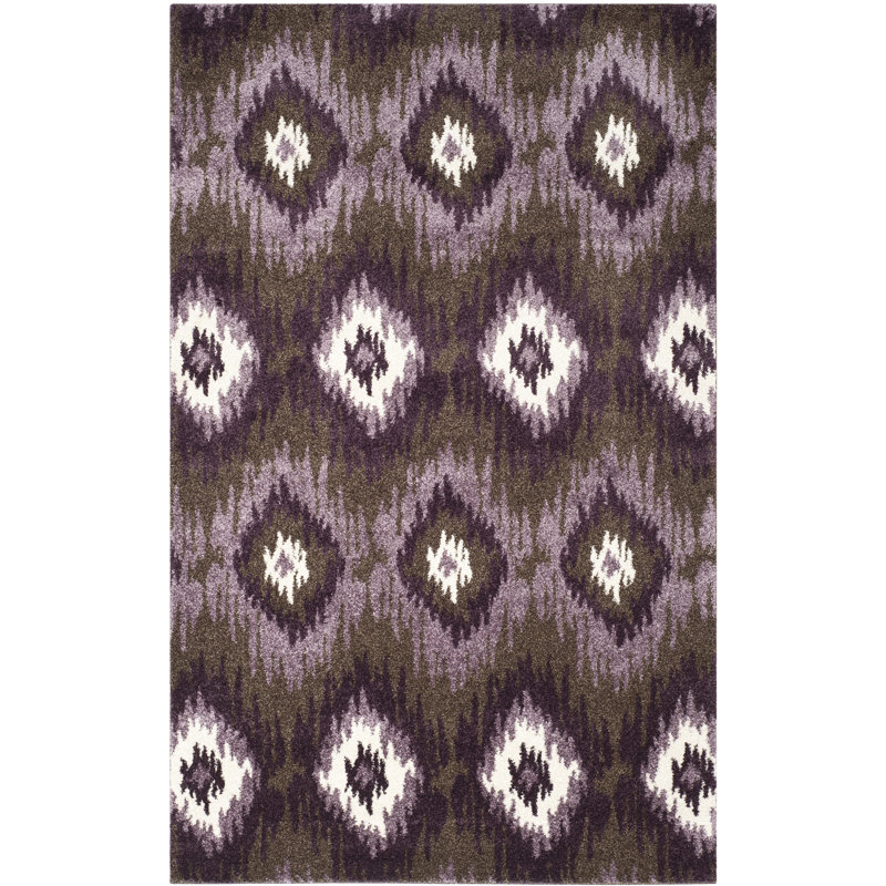 Voight Performance Ikat Rug, Rectangle 3' x 5'