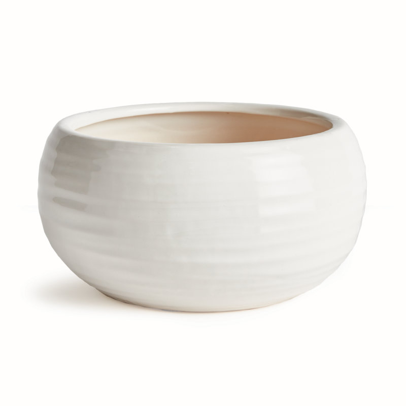 ANDERSON DECORATIVE BOWL, White