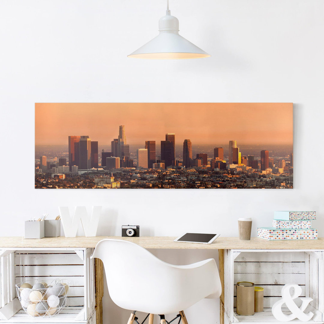 Leinwandbild Los Angeles Skyline