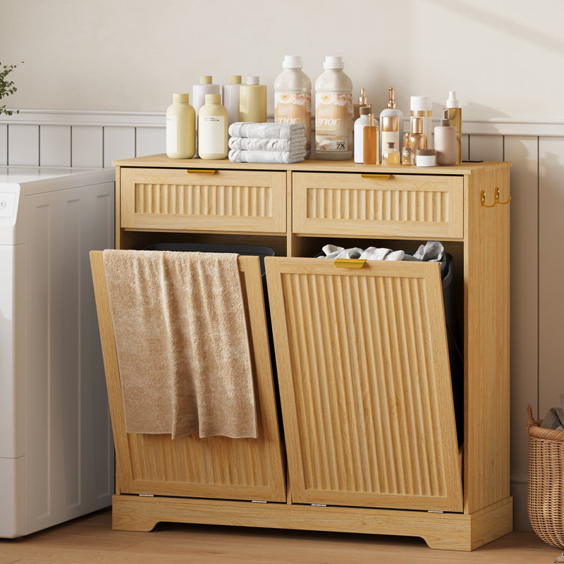 Armoire à déchets inclinable 2 x 13 gallons avec contrôle des odeurs, Black