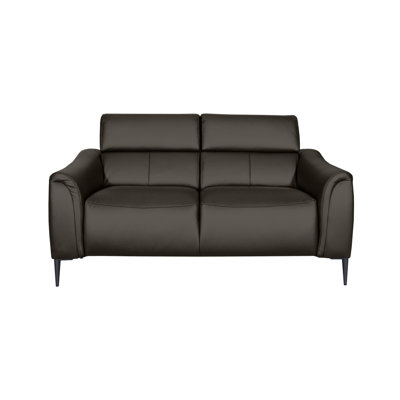 164 cm Genuine Leather Pillow Top Arm Reclining Sofa