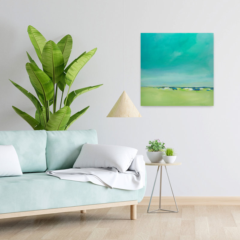 Free and Clear Abstract Contemporary Art, H 24 po x l 24 po