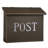 Classic Brass Wall Mounted Mailbox-32255939-32255941