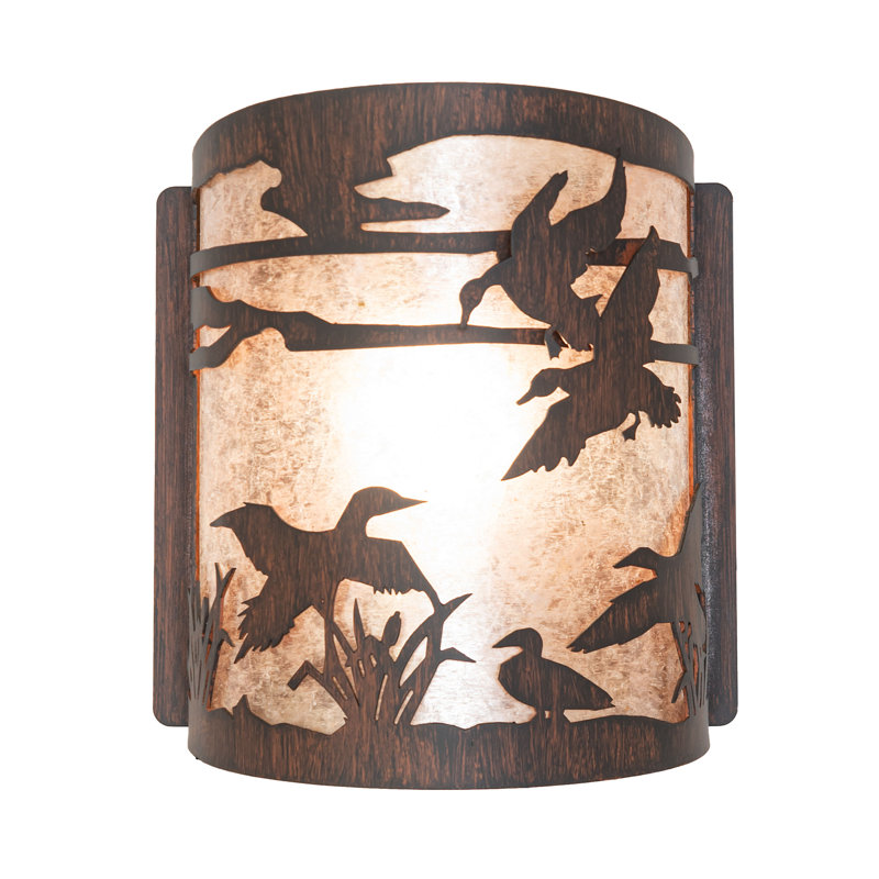 1 - Light Flush Mounted Sconce