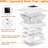 Solar Powered Integrated LED Fence Post Cap Light with Base Adapter Included Pack-69054902