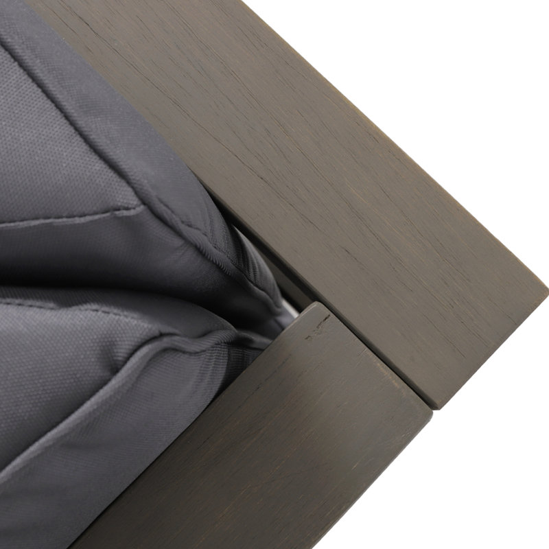 Banc de coin en L avec table basse Brava