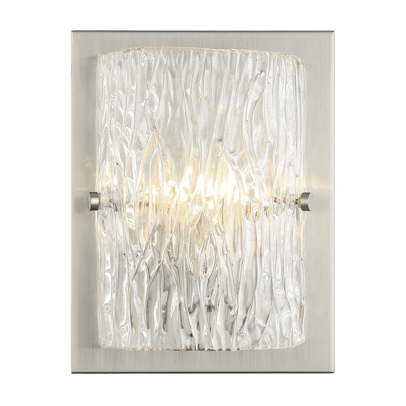 Morgan 1-Lt Sconce - Black, Brushed Nickel