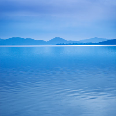 Trasimeno Lake, Italy - Wrapped Canvas Print