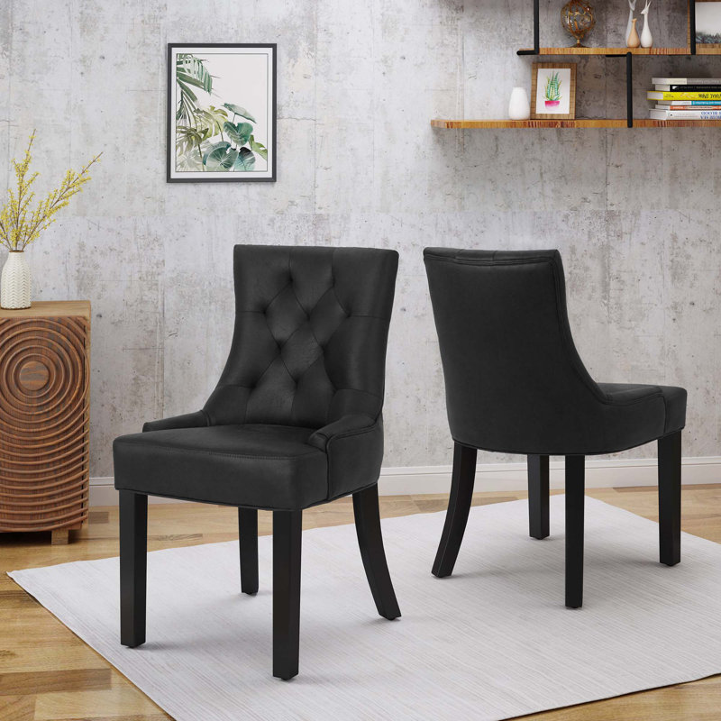 Dining Chairs, Mignight PU