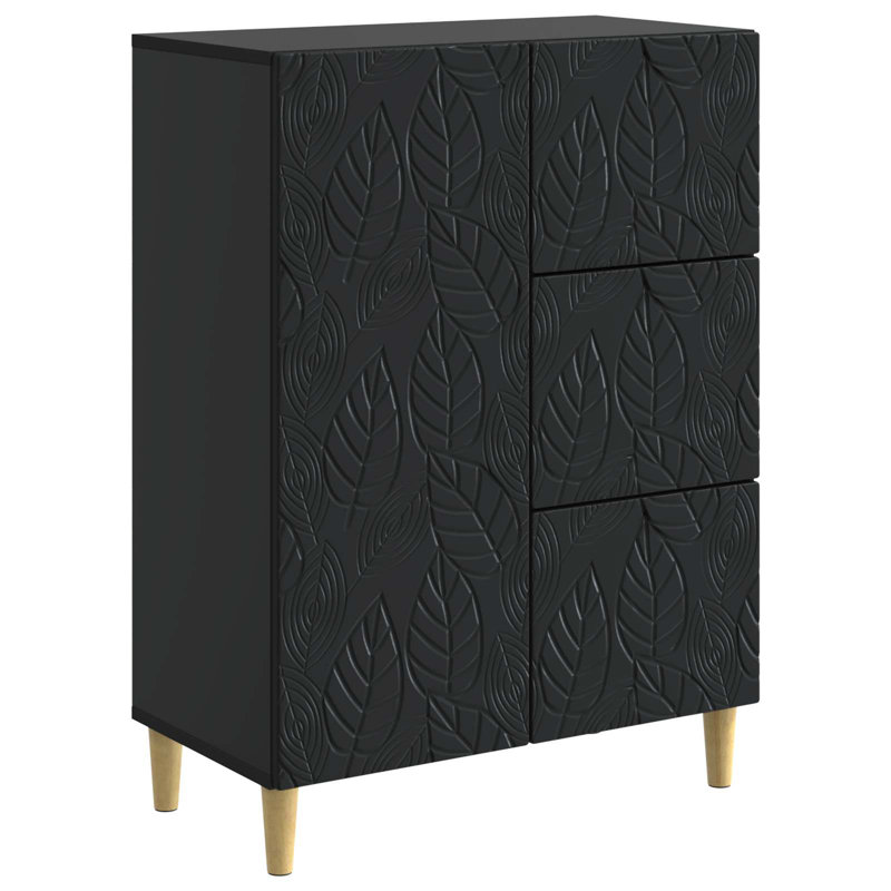 66cm Sideboard, Black
