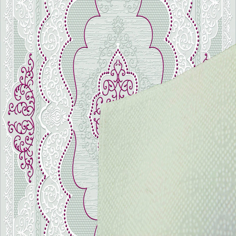 Antibacterial Hall Carpet, 39.4 x 59.1 inches | 100% Polyester, 0.4 in Pile Height, Non-Slip PVC Felt Dot Underside | Machine Washable, 3D Digital Printing, Durable & Stylish for Modern Home Décor