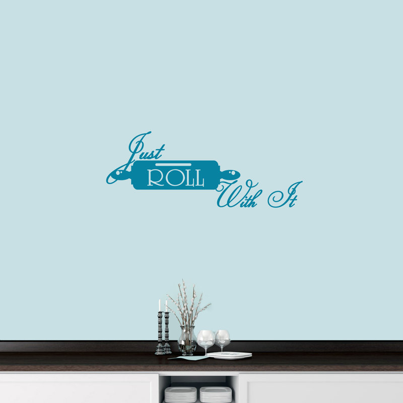 Non-Wall Damaging Wall Decal, Teal