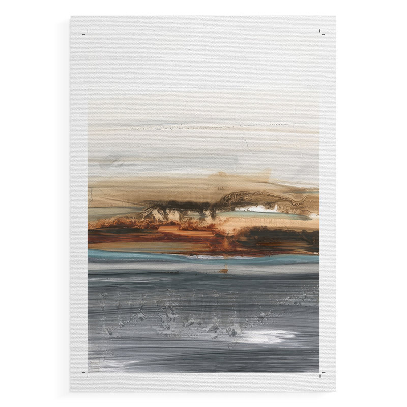 Sienna Dunes II - Impression sur toile seulement - SANS CADRE