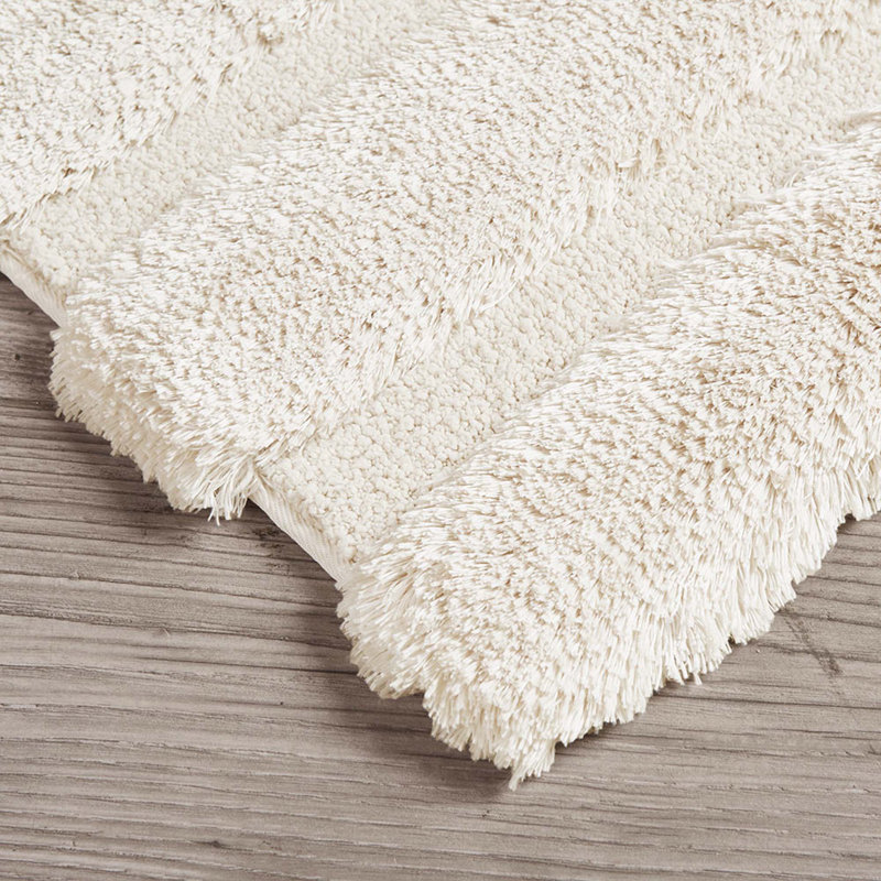 Tapis de salle de bain antidérapant, L 24 po x L 58 po, Blé