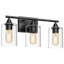 Luminaire de meuble-lavabo industriel avec abat-jour cylindrique en verre transparent-133344725-133344728