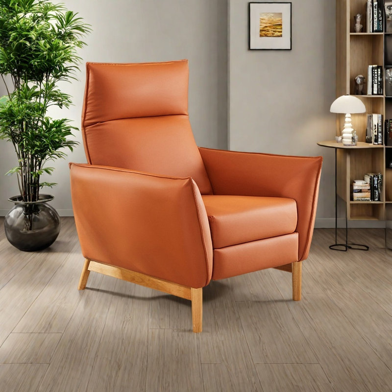 Une chaise longue confortable, Orange