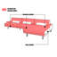 Canapé modulaire 2 pièces rembourré-401715995