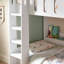 Wifrith Single (3') Bunk Bed Bed Frame with Storage Included with Built-in Ladder Included