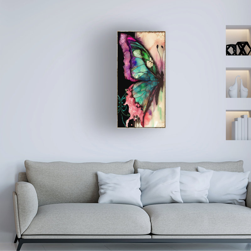 Animals Painting Print, 47" H x 24" W x 2" D
