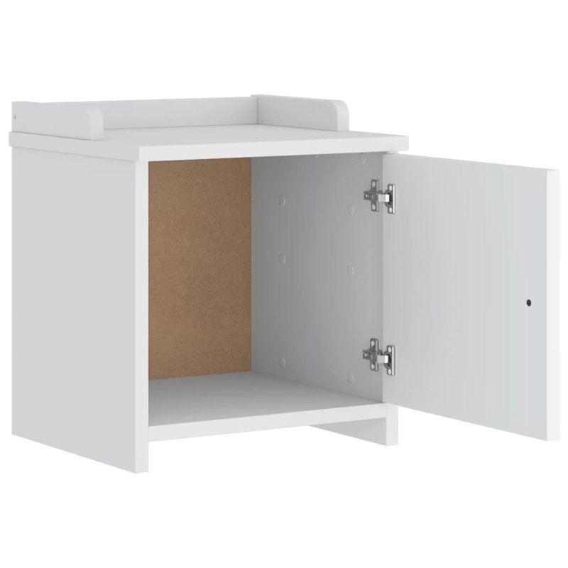 Sydalee Shoe Storage Cabinet, White
