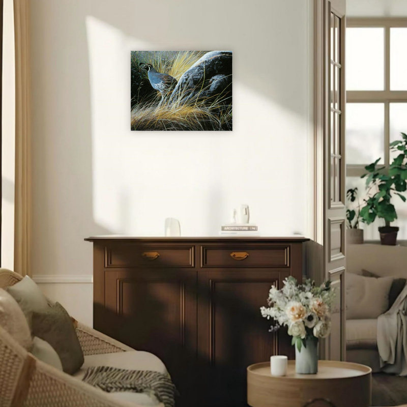 Art mural réaliste sur toile tendue 24 "x 18"