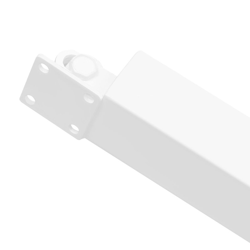 Poteaux d'escalier carrés (3,15 * 3,15 * 35,43 po), Blanc