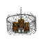 Lustre tambour 3 lumières Thanos
