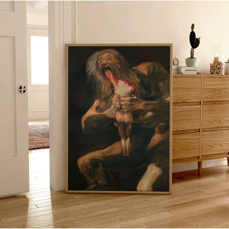 No Frame Print, 21cm H x 14cm W