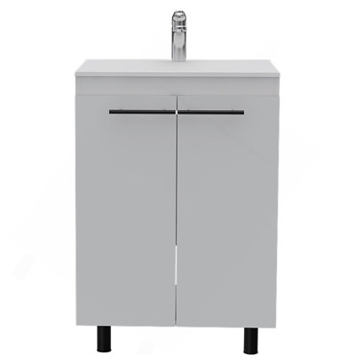 Floor Cabinet Oxnard, Bathroom, White