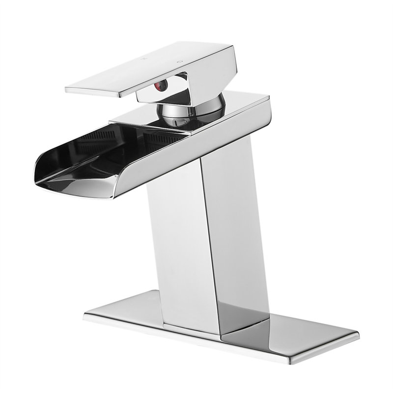 Single-Hole Single-handle Bathroom Faucet, Polished Chrome