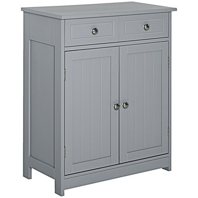 Bathroom Floor Cabinet, Bathroom Cabinet With 2 Doors And 2 Drawers, Freestanding Storage Cabinet, Entryway Cabinet