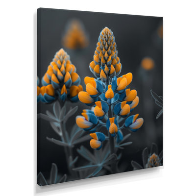 «Yellow Bonnets» - Peaceful Summer Meadows - Blue Bonnets, art mural