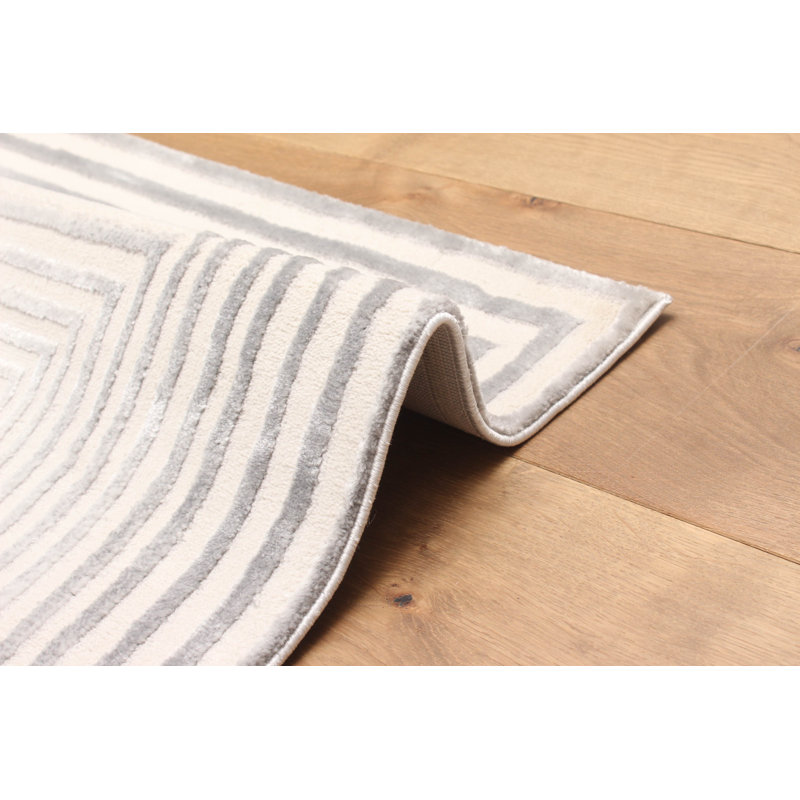 Ramona Grey Rug 8'0" x 10'0", Rectangle 8' x 10'
