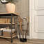 Cole And Grey Metal 2 Section Umbrella Stand With Umbrella Shaped Handle-2007617685