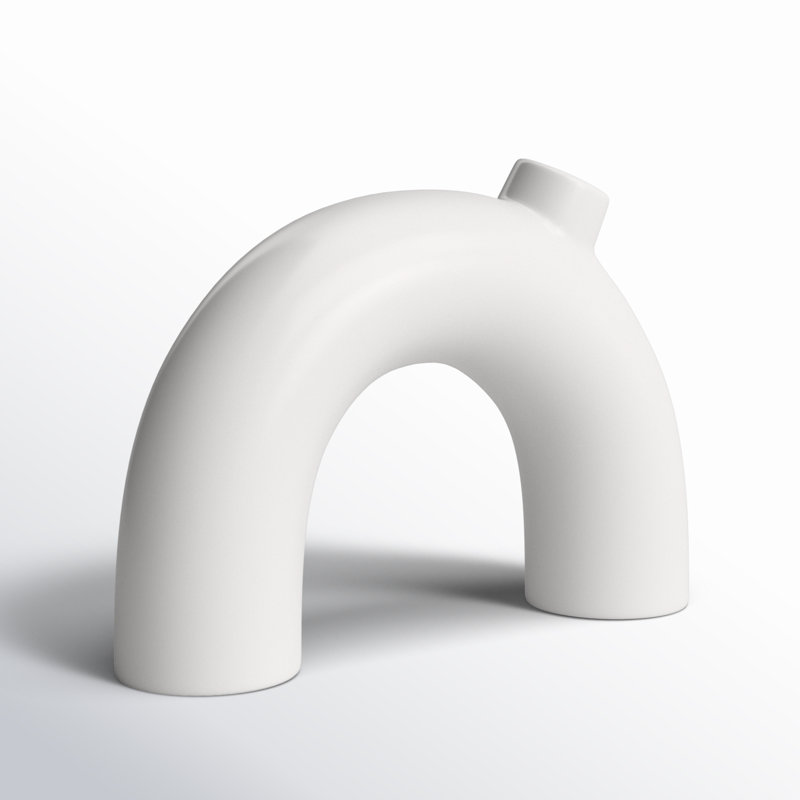 Vase Hedy, H 7,50 po x l 10,25 po x P 2,20 po
