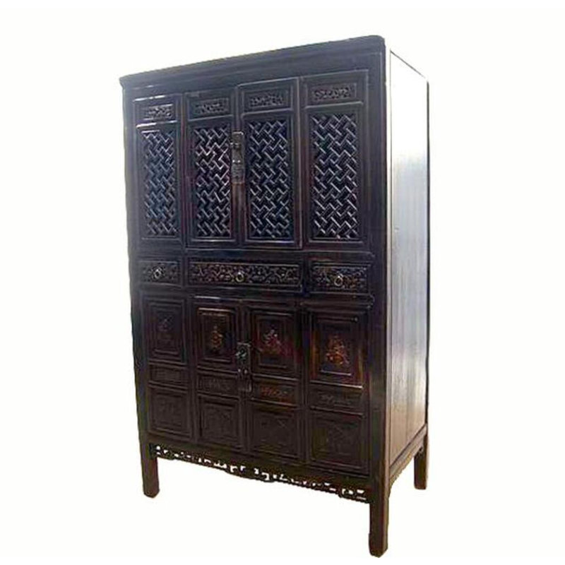 Solid Wood China Cabinet